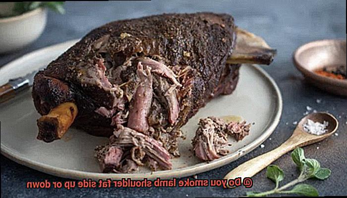 Do you smoke lamb shoulder fat side up or down-4