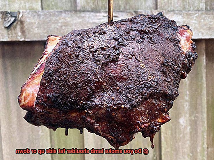 Do you smoke lamb shoulder fat side up or down-2