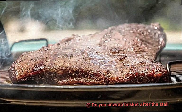 Do you unwrap brisket after the stall-4