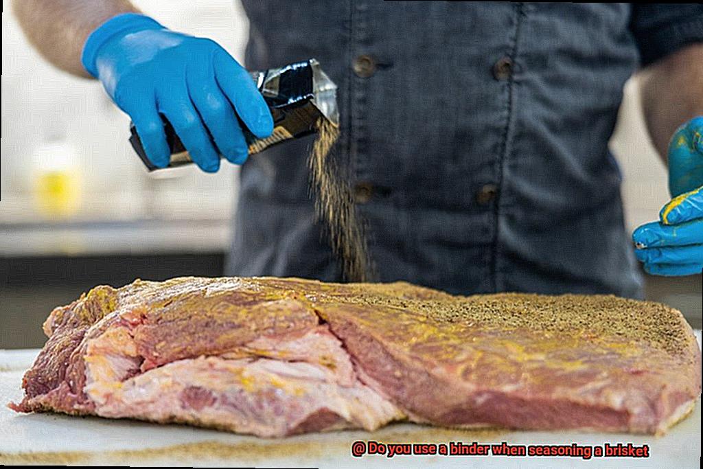 Do you use a binder when seasoning a brisket-3