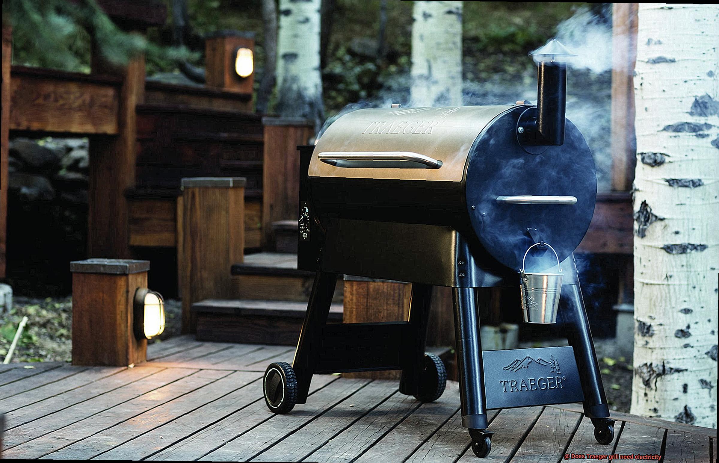 Does Traeger grill need electricity -2