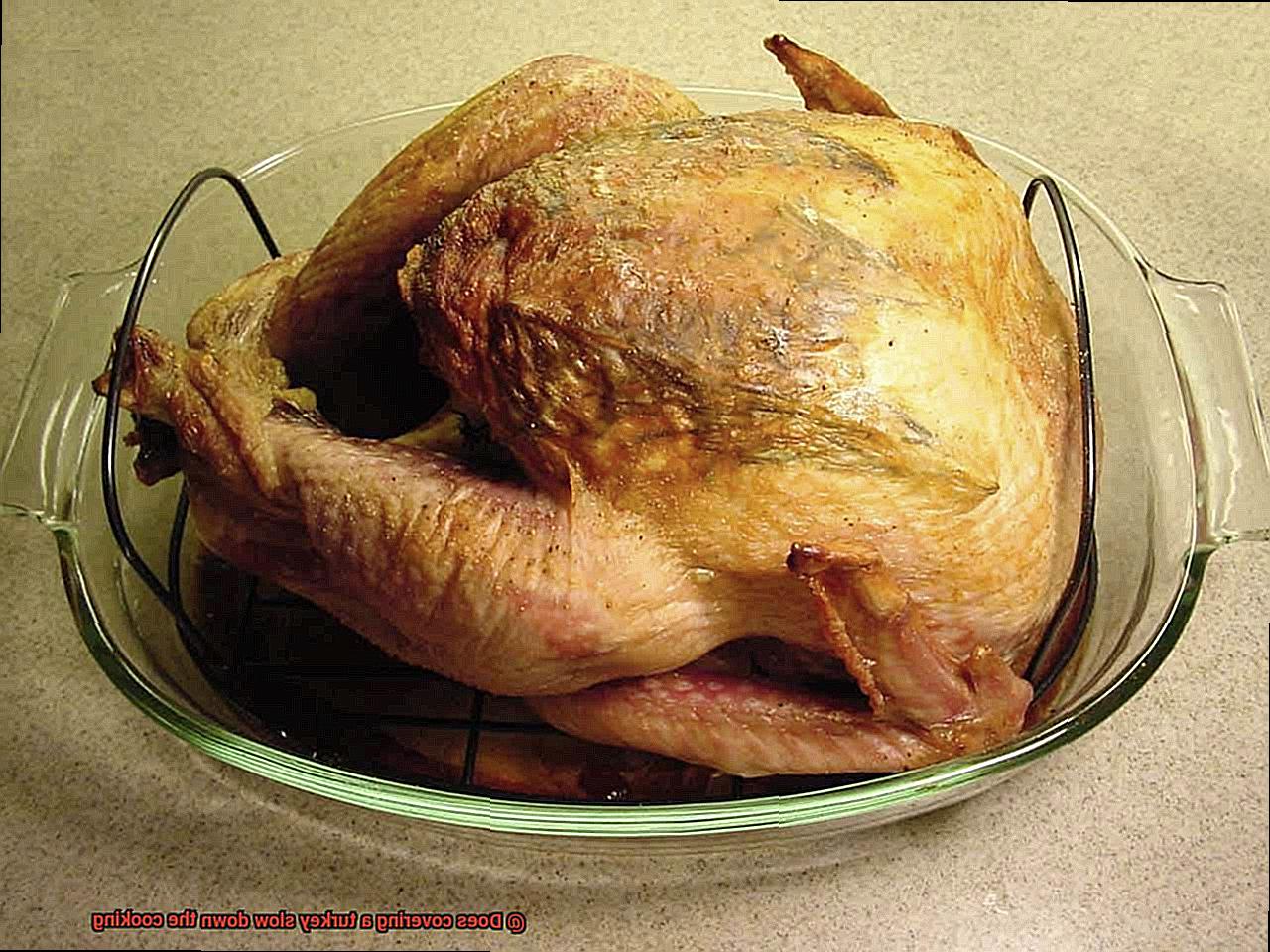 Does covering a turkey slow down the cooking-3