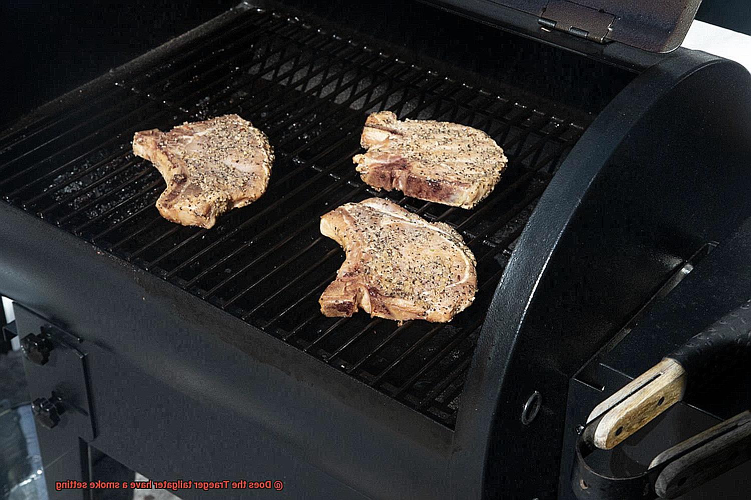 Does the Traeger tailgater have a smoke setting-2