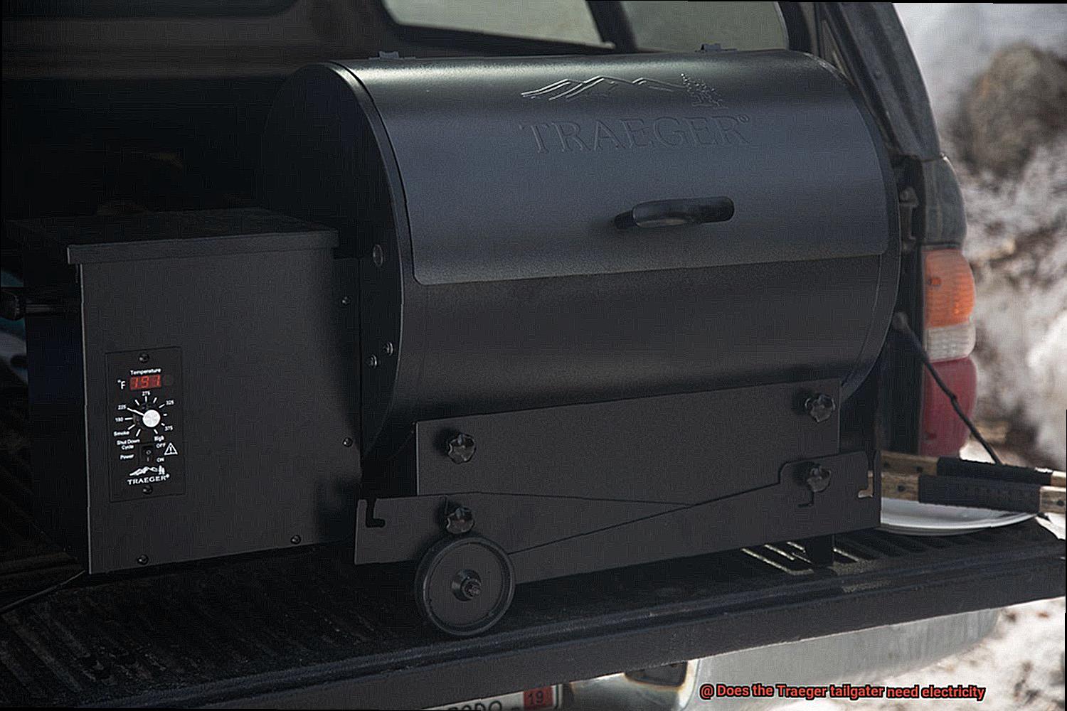 Does the Traeger tailgater need electricity-4