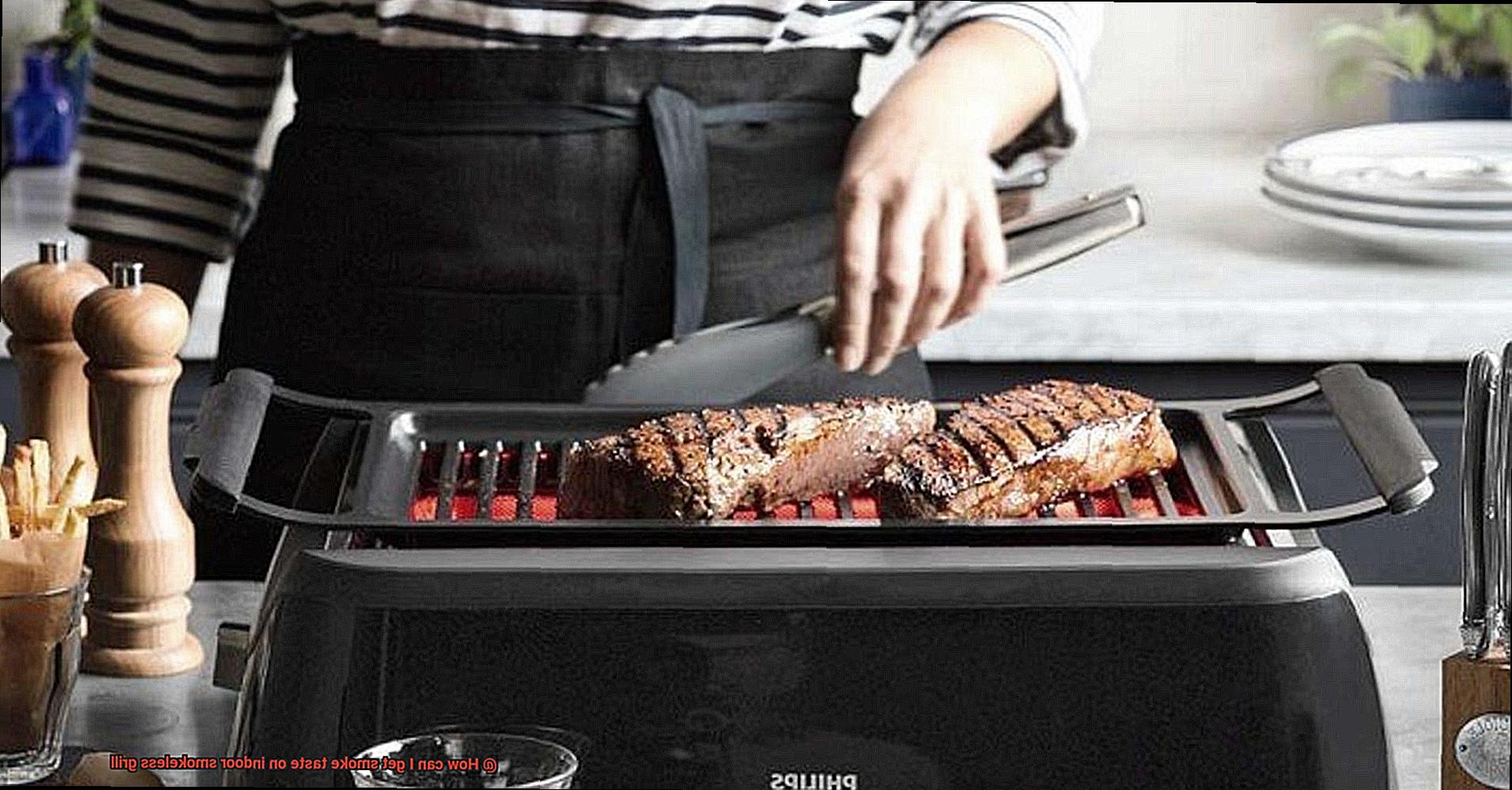 How can I get smoke taste on indoor smokeless grill-3