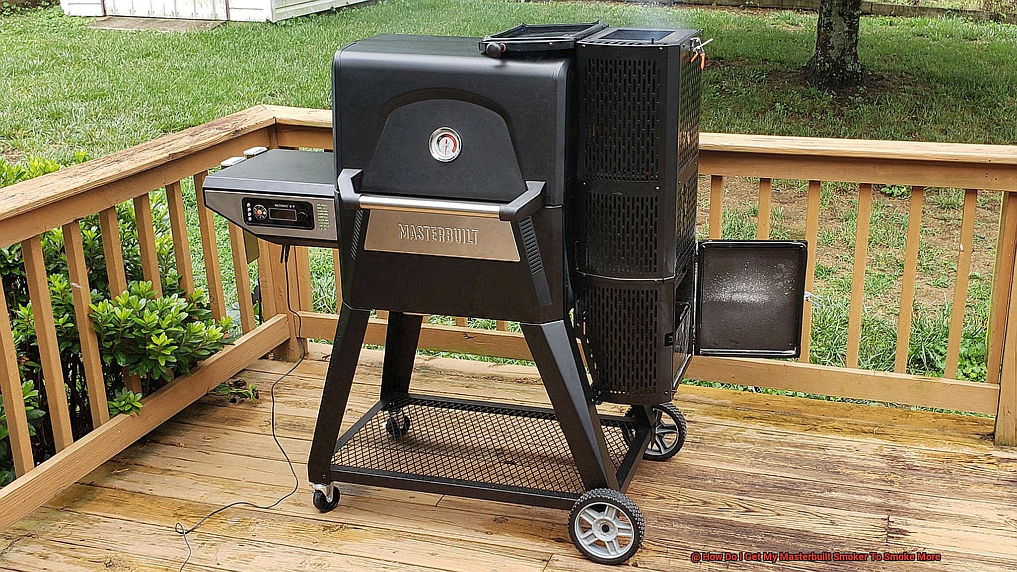 How Do I Get My Masterbuilt Smoker To Smoke More-2