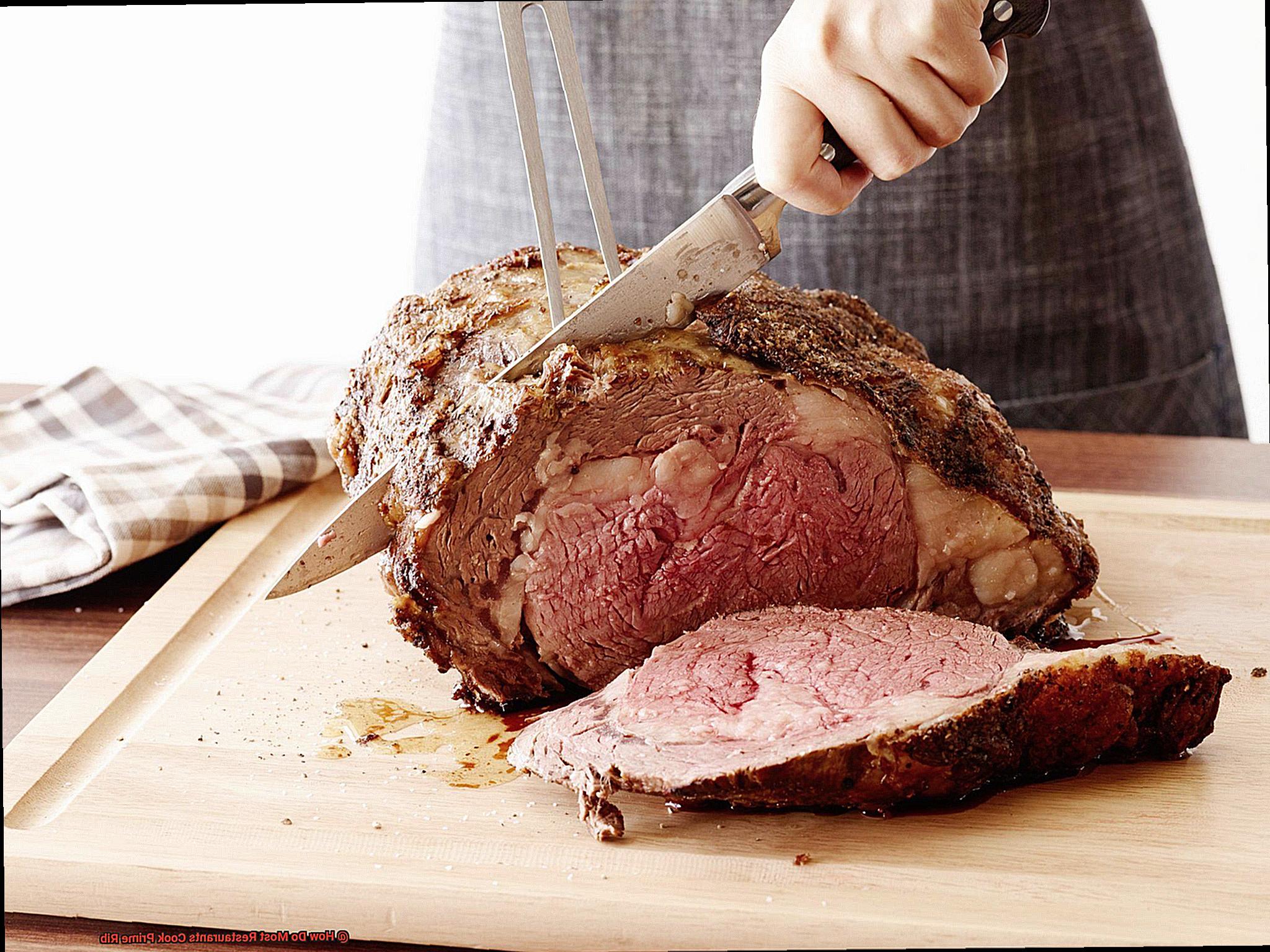 How Do Most Restaurants Cook Prime Rib? - Pastime Bar And Grill